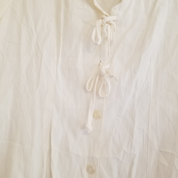 Vintage And How! Lace/Button-Up Blouse - Picture 2 of 8